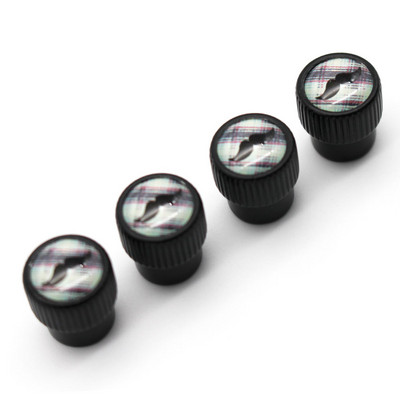 DSYCAR 4Pcs/Set Automobili od legure cinka Kapice ventila za automobilske gume Gume za kotače Zračni poklopac za vreteno gume Nepropusni poklopci