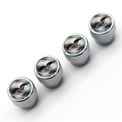 DSYCAR 4Pcs/Set Automobili od legure cinka Kapice ventila za automobilske gume Gume za kotače Zračni poklopac za vreteno gume Nepropusni poklopci