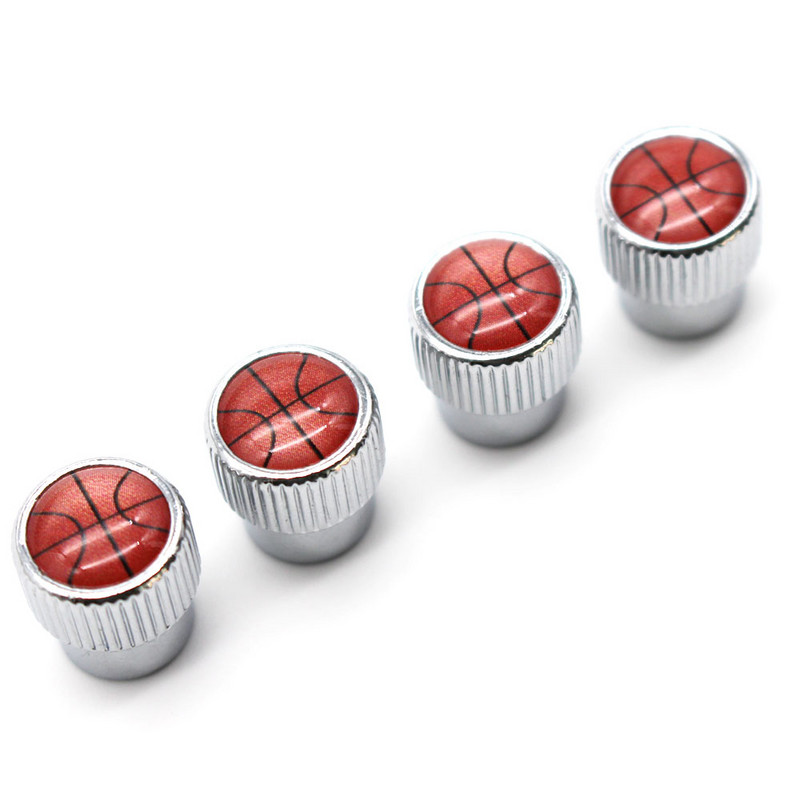 DSYCAR 4Pcs/Set Automobili od legure cinka Kapice ventila za automobilske gume Gume za kotače Zračni poklopac za vreteno gume Nepropusni poklopci