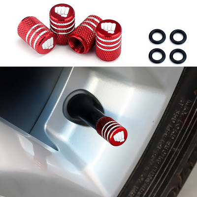 DSYCAR 4tk/komplekti rusika stiilis rehvi klapi kork auto veoauto mootorratta jalgratta rehvi õhuklapi korgid alumiiniumist rusika rehvi klapi kork uus