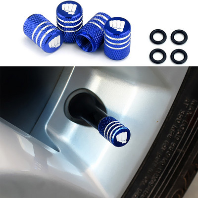 DSYCAR 4tk/komplekti rusika stiilis rehvi klapi kork auto veoauto mootorratta jalgratta rehvi õhuklapi korgid alumiiniumist rusika rehvi klapi kork uus