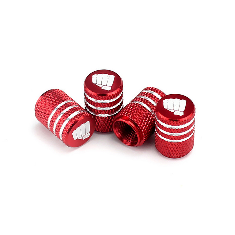 DSYCAR 4tk/komplekti rusika stiilis rehvi klapi kork auto veoauto mootorratta jalgratta rehvi õhuklapi korgid alumiiniumist rusika rehvi klapi kork uus