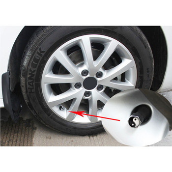 DSYCAR 1 комплект автомобилен стайлинг цинкова сплав против кражба тай чи стил капачки на вентили за автомобилни гуми гуми за колела въздушна капачка на стеблото на гумата херметични капаци