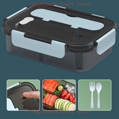 Kaasaskantav lõunasöök õpilaste reisimiseks mikrolaineahjus soojendatav toidukonteiner Plastikust Bento Box söögikott naistele lastele jahutuskott