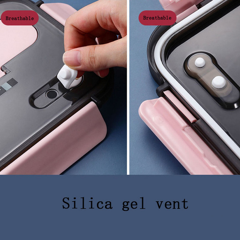 Kaasaskantav lõunasöök õpilaste reisimiseks mikrolaineahjus soojendatav toidukonteiner Plastikust Bento Box söögikott naistele lastele jahutuskott