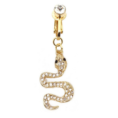 Faux võlts kõhuliblikas võlts kõhu augustamine südameklamber nabanaba võltsitud liblikas lehtede kõhre kõrvarõnga klamber