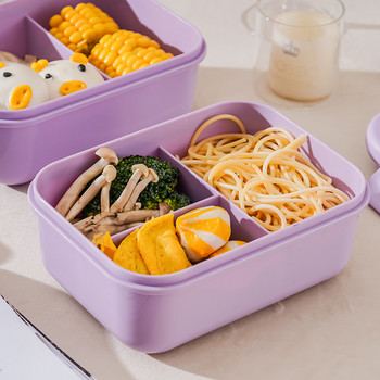 Κουτί μεσημεριανού φούρνου μικροκυμάτων Hermetic Bento Box Παιδιά Ενήλικες Κουτί αποθήκευσης τροφίμων Φορητές τσάντες μεσημεριανού σχολείου Γραφείο Bento Box Κουτί γεύματος