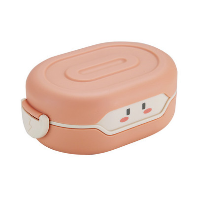 Kawaii priešpiečių dėžutė vaikams mokyklinukams mergaitėms spalvinga anime Bento dėžutė vaikams priešpiečių dėžutė maisto konteineris laikymo reikmenys dubuo