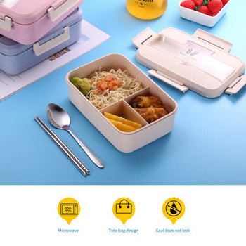 Κουτί μεσημεριανού φούρνου μικροκυμάτων Σερβίτσιο με κουτάλι από ανοξείδωτο ατσάλι Κουτί αποθήκευσης τροφίμων Δοχείο αποθήκευσης τροφίμων Παιδικά Παιδικά σχολεία Bento Box