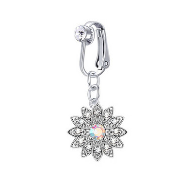 Roostevabast terasest võltsitud kõhu augustamine rippuv pikk ripats võltsitud nööbist rõngas klamber naba naba läbistamata keha ehted