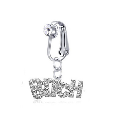 Roostevabast terasest võltsitud kõhu augustamine rippuv pikk ripats võltsitud nööbist rõngas klamber naba naba läbistamata keha ehted