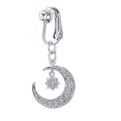 Roostevabast terasest võltsitud kõhu augustamine rippuv pikk ripats võltsitud nööbist rõngas klamber naba naba läbistamata keha ehted