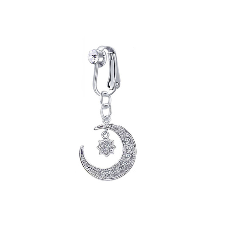 Roostevabast terasest võltsitud kõhu augustamine rippuv pikk ripats võltsitud nööbist rõngas klamber naba naba läbistamata keha ehted