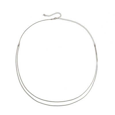 Dvostruki kvadratni lanac u obliku zmije Lanac oko struka Za žene Ljeto Jednostavan temperament Odmor na moru Dodaci za plažu Lanac za tijelo Nakit