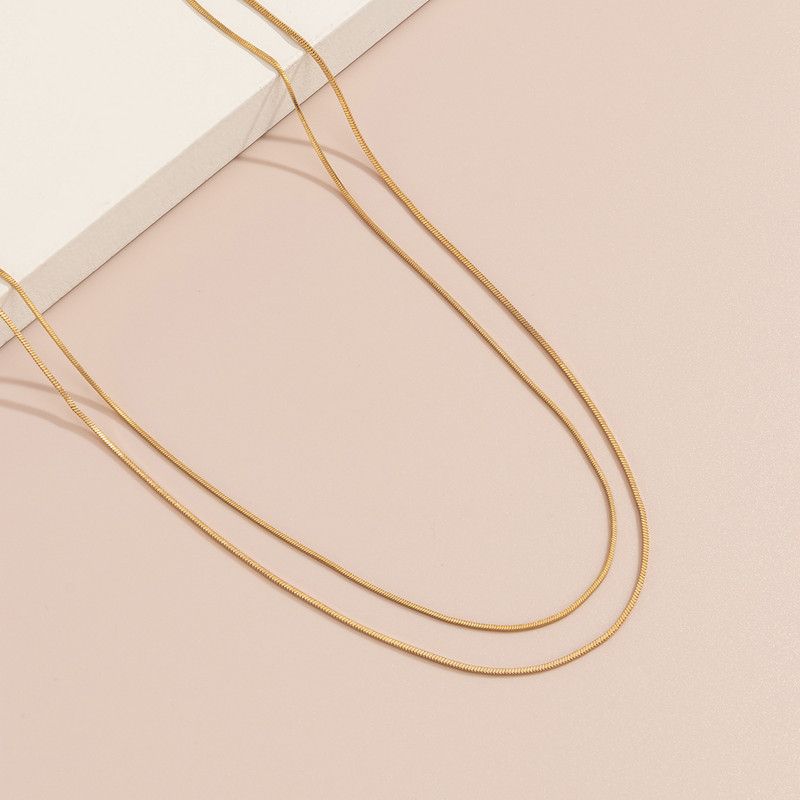 Dviguba kvadratinė gyvatės grandinėlė juosmens grandinėlė moterims Vasaros paprastas temperamentas pajūrio atostogų paplūdimio aksesuarai kūno grandinės papuošalai