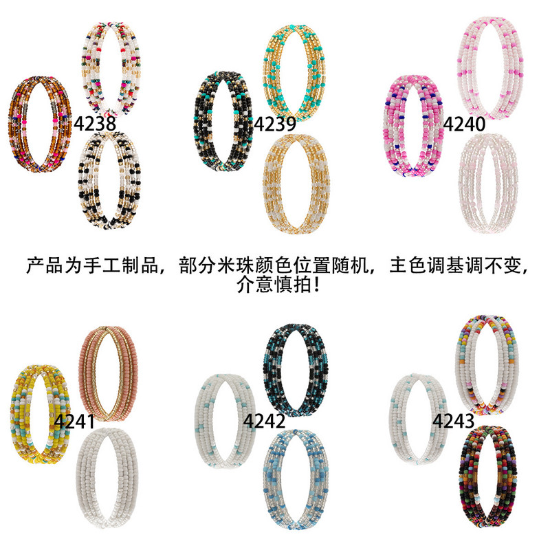 Suvise ranna isikupära riisihelmestega naba vöökett naistele 3 tk etnilise tuulega trendikas elastsed helmestega vöökaunistused