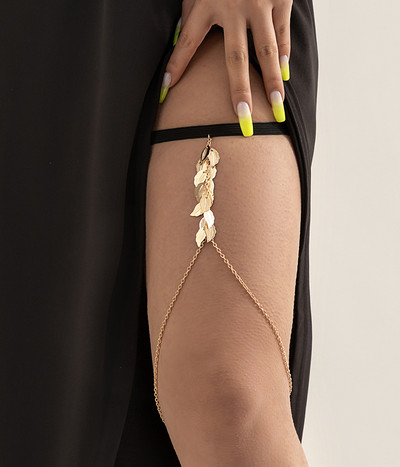 Ljeto 2023. Novi metalni lanac s geometrijom imitacije bisera, rođendanska zabava, seksi lančić za tijelo, ženski šarm, dodaci, poklon