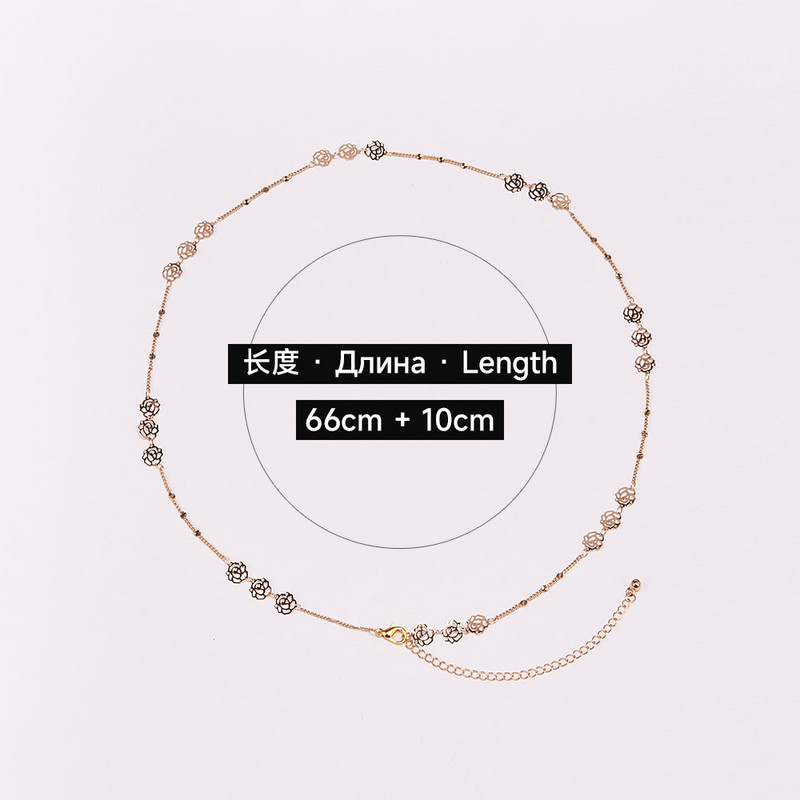 Lanț de talie cu mărgele Boemia sexy pentru femei, estetic cu două straturi pentru bikini, lanț pentru burtă, vară, plajă, bijuterii pentru corp