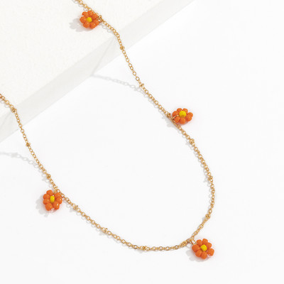 Novi Bohemia šareni lanac oko struka s cvijetom od rižinih perli za žene Ljetna plaža Seksi bikini lanac za trbuh Nakit za tijelo Y2K A1 dodaci