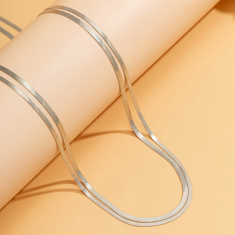 Curea cu lanț de șarpe plat sexy, lanț de burtă pentru femei, bikini de plajă de vară, lanț simplu pentru talie, bijuterii de festival, accesorii Y2K