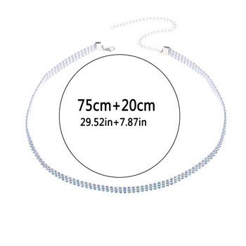 Bls-miracle Bohemia Crystal Multilayer Waist Chain-belly Chain for Women Chain Body Chain Statement Body Chains Party Jewelry BN-16