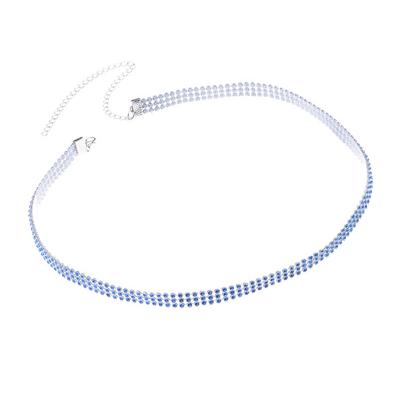 Bls-miracle Bohemia Crystal višeslojni lanac oko struka-trbuh lanac za žene Lanac za tijelo Statement Lanci za tijelo Nakit za zabave BN-16