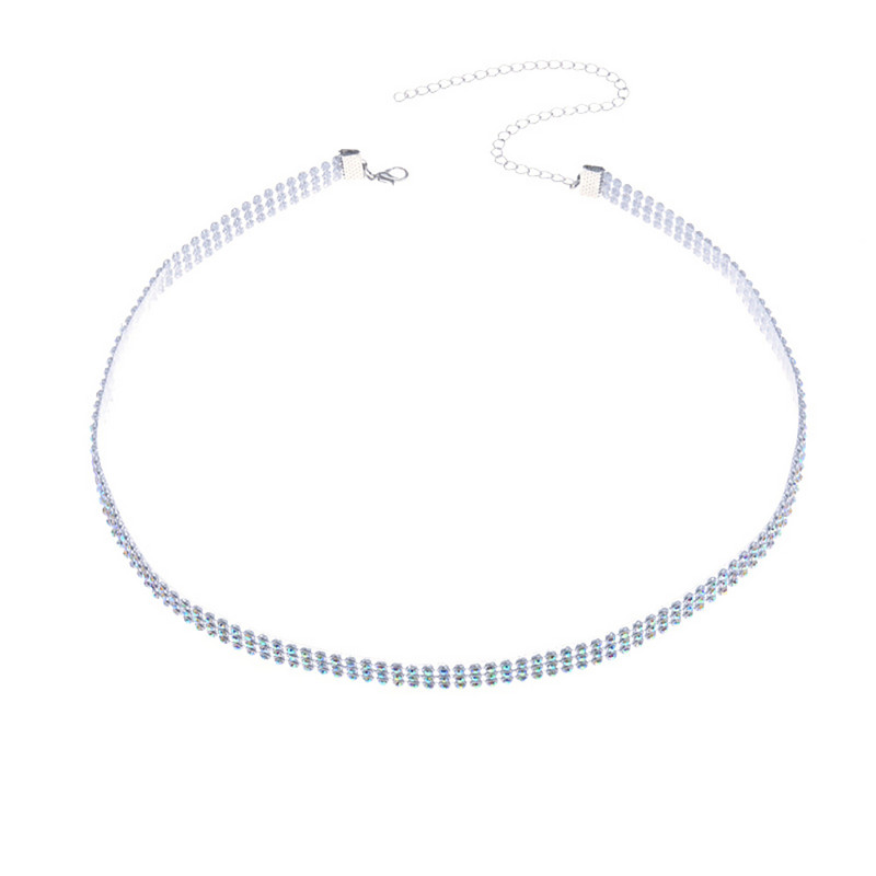 Bls-miracle Bohemia Crystal višeslojni lanac oko struka-trbuh lanac za žene Lanac za tijelo Statement Lanci za tijelo Nakit za zabave BN-16