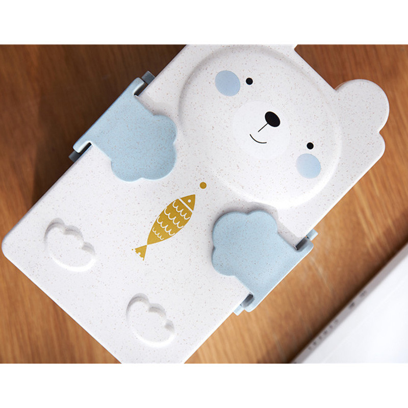 Armas Bento lõunakarp Kawaii lastele koolilastele Jaapani stiilis lasteaed Lasteleib võileiva toidukarp plastikust