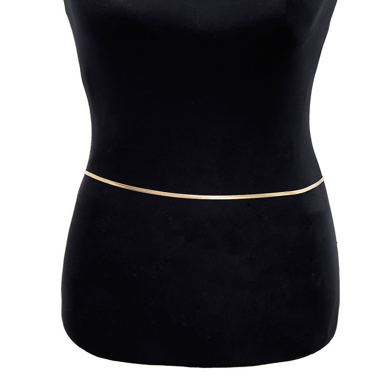 bls-miracle 2022 uus mood kullavärvi madu vöökett naistele Bohemia lihtsad vintage kehaketid ehted peokink