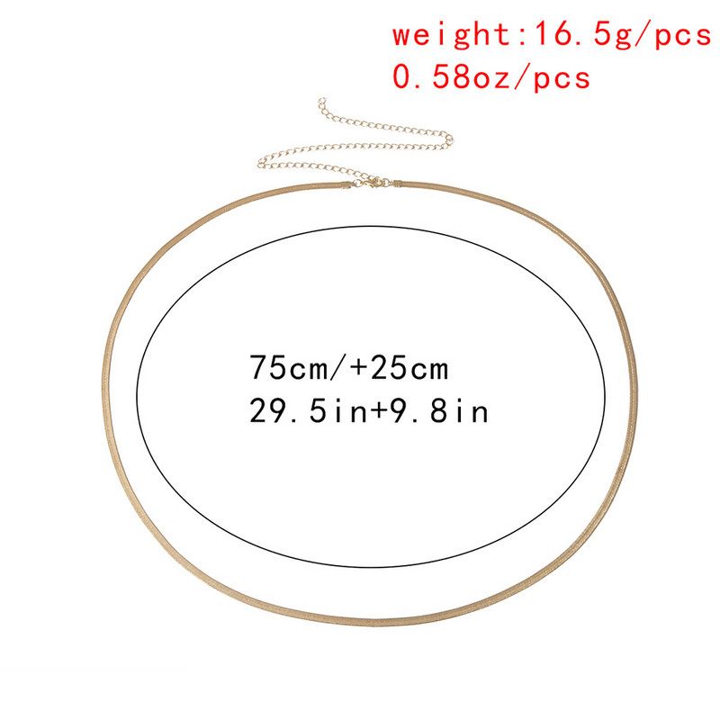 bls-miracle 2022 uus mood kullavärvi madu vöökett naistele Bohemia lihtsad vintage kehaketid ehted peokink