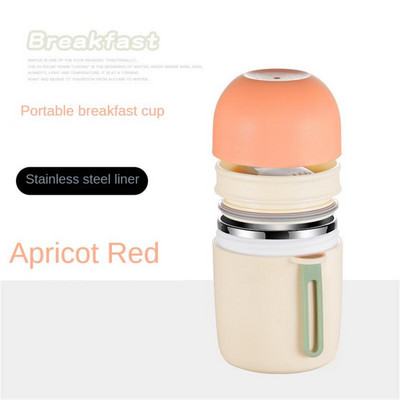 Από ανοξείδωτο χάλυβα Ζεστή Σούπα Κύπελλο Σούπα Φλιτζάνι Μόνωση Φοιτητικό Θερμο Χονδρόκοκκο Κύπελλο Σούπα Βάζο Πρωινό Σφραγισμένο Μόνωση κόκκων