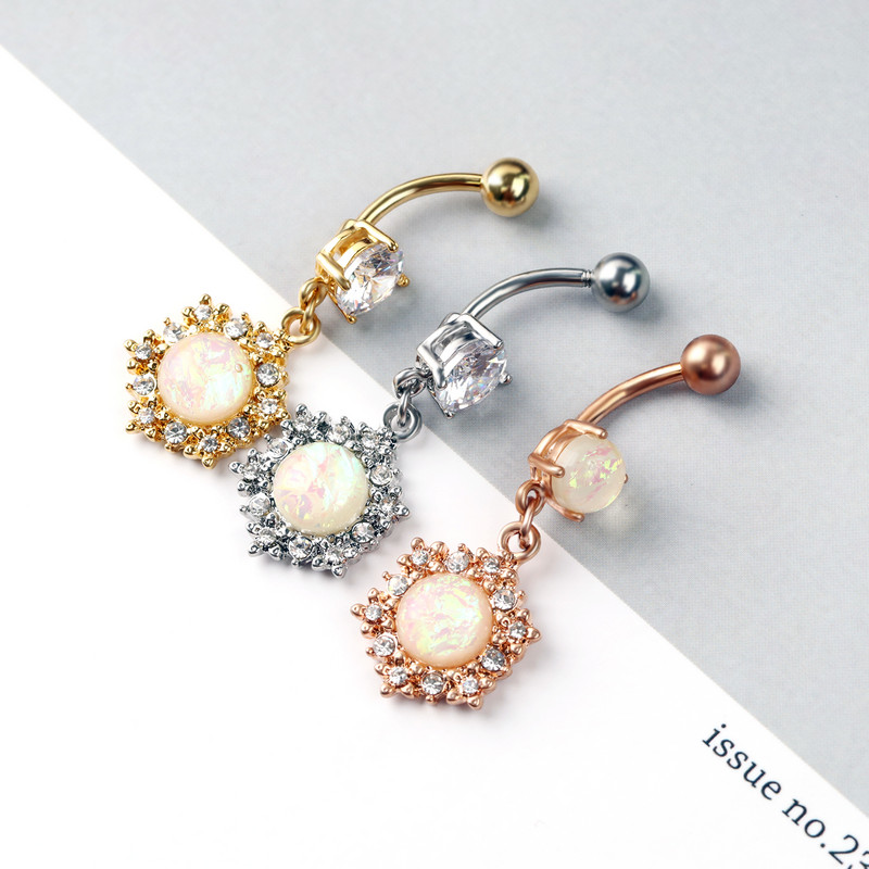 Moodne uus vintage lumehelves nööbiga sõrmus loominguline kuusnurkne tsirkoonist ripats nööbiga punktsiooniga ehted