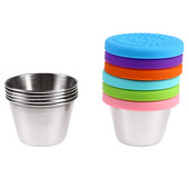 Nerūdijančio plieno maisto indelis vaisiams užkandžiams maža laikymo dėžutė šaldiklis traškesnis lauke vaikams šviežio maisto priešpiečių dėžutė