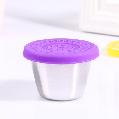 Nerūdijančio plieno maisto indelis vaisiams užkandžiams maža laikymo dėžutė šaldiklis traškesnis lauke vaikams šviežio maisto priešpiečių dėžutė