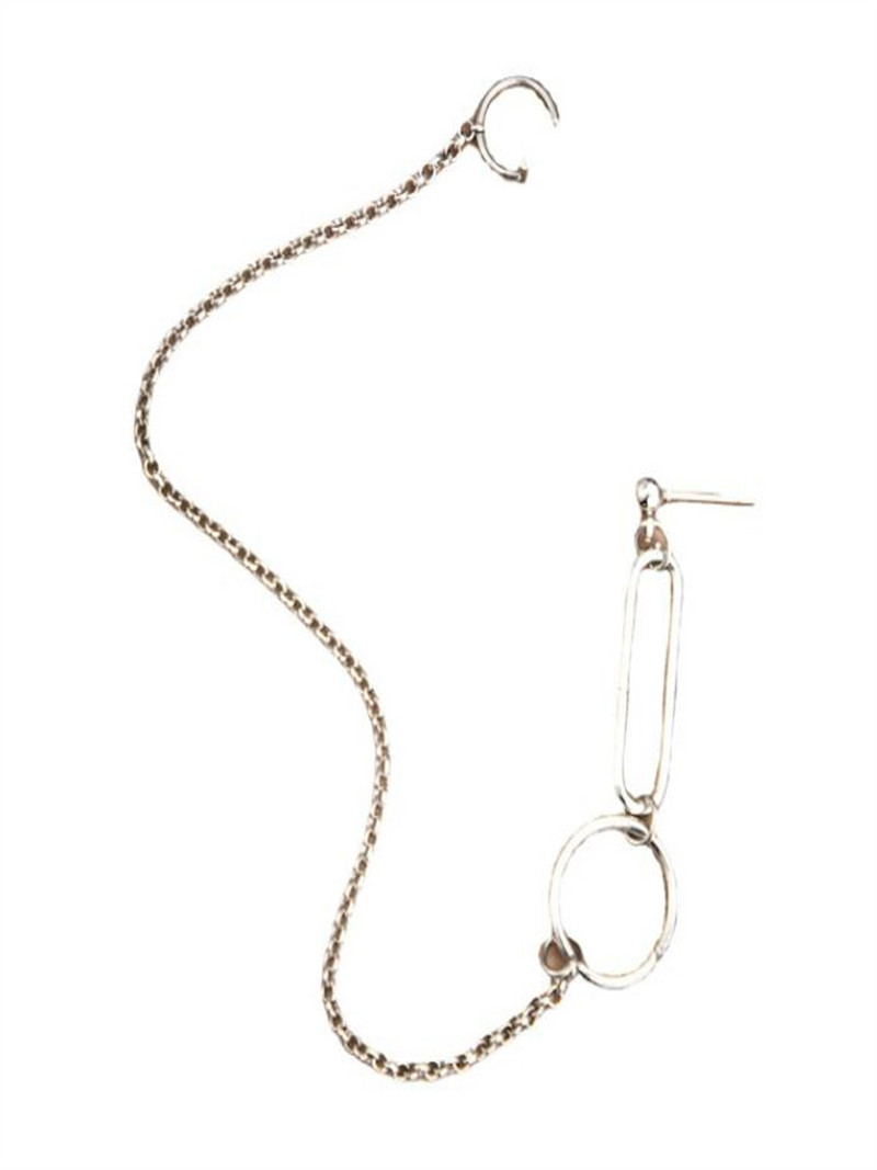 Nauji metaliniai geometriniai auskarai, lūpų nagai, nosies nagai, papuošalai iš žmogaus auskarų, nerūdijančio plieno nosies papuošalai