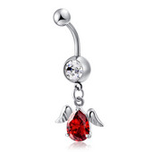 Sädelev punane kristall, süda, naba, augustamine, rippuvad kõrvarõngad, lillad rohelised kalliskivid, nööp-sõrmused naiste peol, rannakõrva ehted