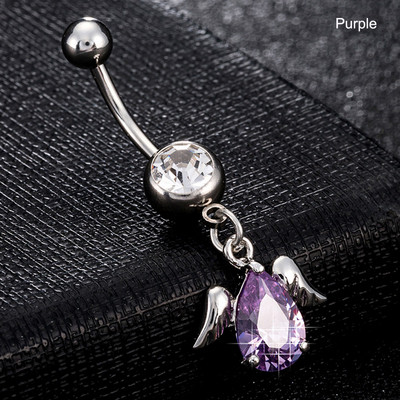 Sädelev punane kristall, süda, naba, augustamine, rippuvad kõrvarõngad, lillad rohelised kalliskivid, nööp-sõrmused naiste peol, rannakõrva ehted