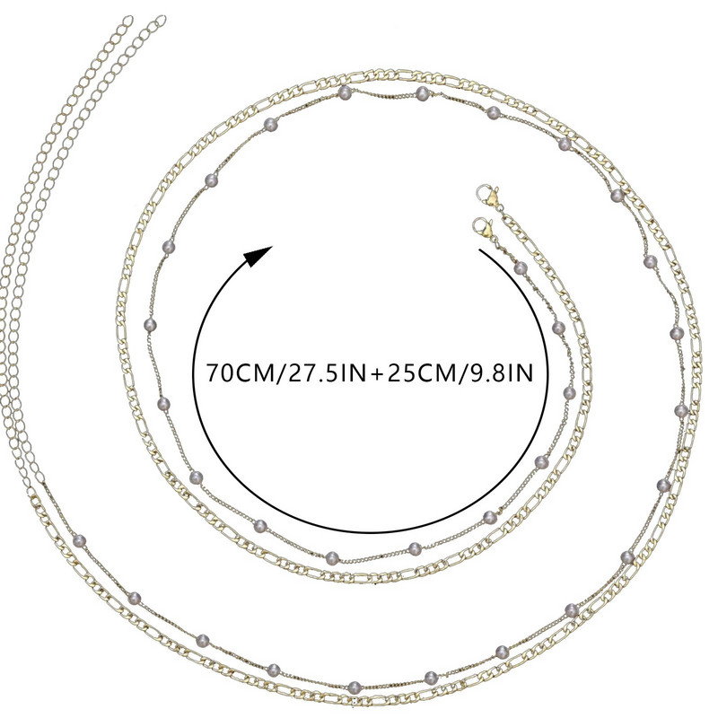 Bohemiškos seksualios moteriškos metalinės kūno grandinės Universalios juosmens grandinėlės burbulinės apyrankės paauglėms merginoms Alt apyrankės