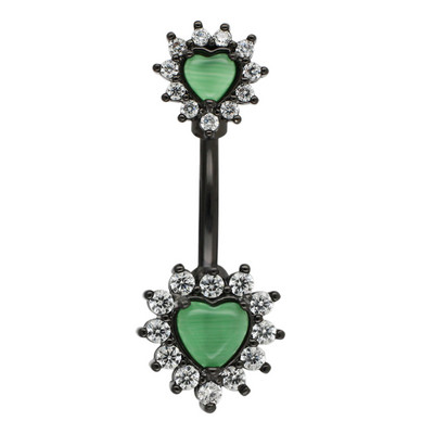 JHJT 14g Kõhu augustamine Südame Naba Sõrmused Naistele Roostevabast Terasest Seksikas Nombril Naba Piercing Kehaehted