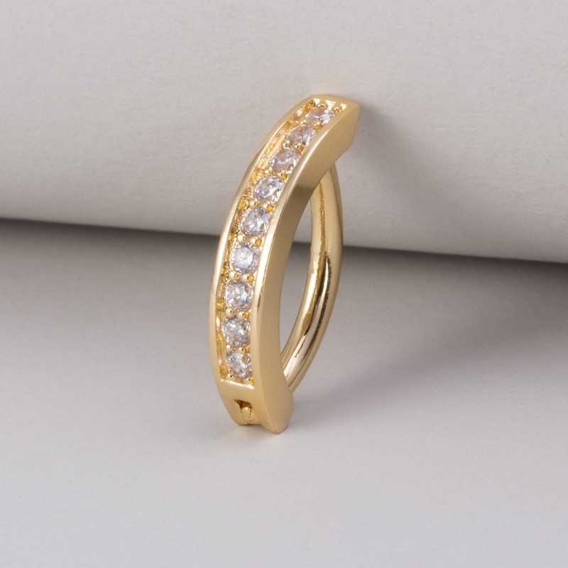 Nabast rõngas Lihtsa disainiga Naba augustamise ehted Roostevabast terasest materjalist kehaehted naisele tüdrukule