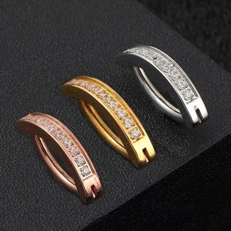 Nabast rõngas Lihtsa disainiga Naba augustamise ehted Roostevabast terasest materjalist kehaehted naisele tüdrukule