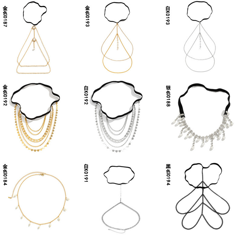 Uus võluv naiste särav kristallist reie kett vöö kett Naiste säärekett suverand seksikas bikiin Kehaaksessuaarid kingitus