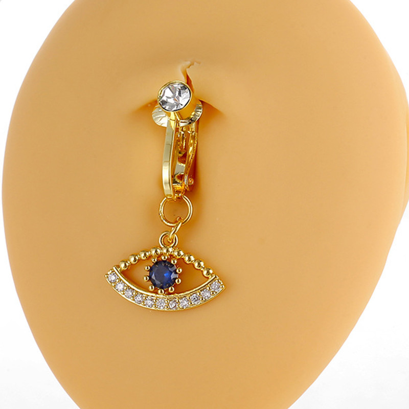 1 tk vasest tsirkoonist silma nööbirõngas naba augustamine naba augustamine rõngas ehe naba kvaliteetne ornament