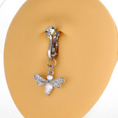 1 tk vask armas mesilase kõhu nööp rõngas naba augustamine naba augustamine sõrmus Ehted multifilm naba rõngas kõrge kvaliteediga O