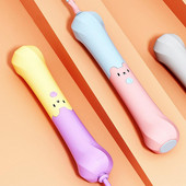 Uže za preskakanje, podesivo uže za preskakanje, neklizajuća ručka protiv namotavanja, uže za vježbanje, prijenosno, lagano uže za brzo preskakanje