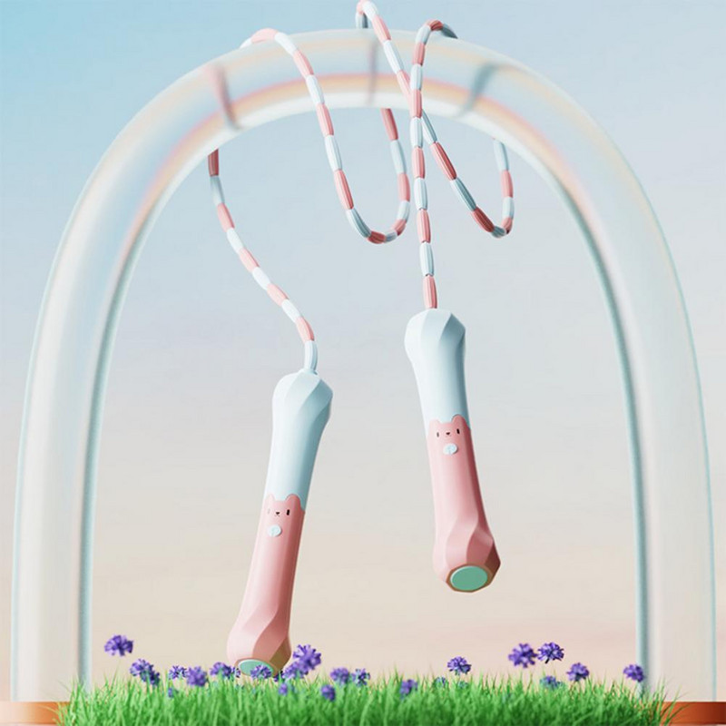 Uže za preskakanje, podesivo uže za preskakanje, neklizajuća ručka protiv namotavanja, uže za vježbanje, prijenosno, lagano uže za brzo preskakanje