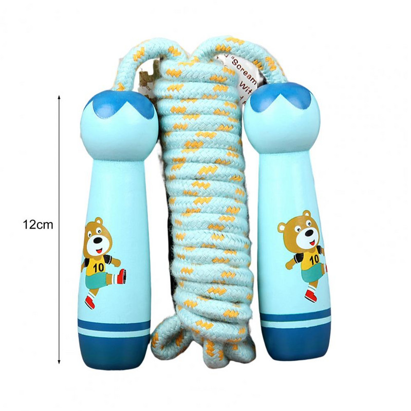 Spordi hüppenöör, sasipundumise vastane Mugav käepide hüppenöör, paksendatud reguleeritav laste hüppenöör, spordivarustus