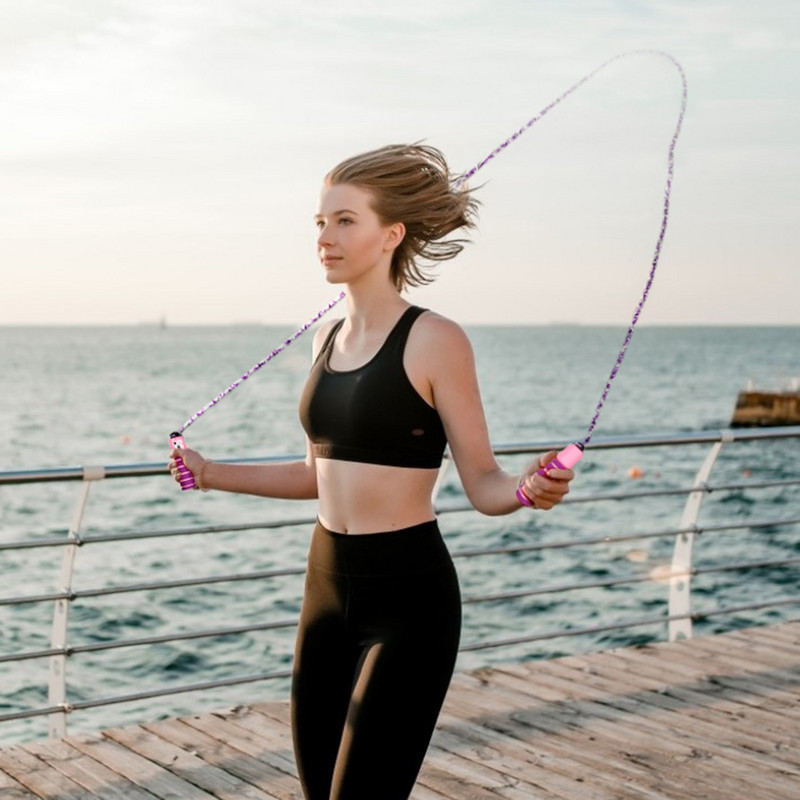 Uže za preskakanje s brojačem Profesionalna fitness vježba Brojanje uže za preskakanje
