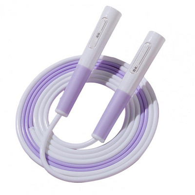 Atspari nusidėvėjimui šokinėjimo virvė, lanksti fitneso virvė be mazgų, riebalų deginimas, fizinis išbandymas, treniruotės šokinėjimo virvė