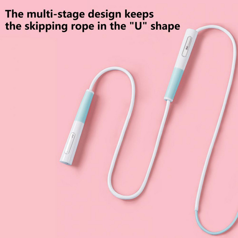 Atspari nusidėvėjimui šokinėjimo virvė, lanksti fitneso virvė be mazgų, riebalų deginimas, fizinis išbandymas, treniruotės šokinėjimo virvė